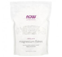 NOW Foods, Solutions, Magnesium Flakes, 26.5 oz (750 g)