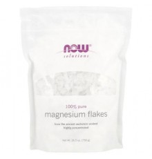 NOW Foods, Solutions, Magnesium Flakes, 26.5 oz (750 g)