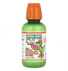 TheraBreath, For Kids! Anti Cavity Oral Rinse,  Ages 6+, Wacky Watermelon, 10 fl oz (296 ml)