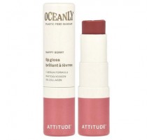 ATTITUDE, Oceanly™, Lip Gloss, Happy Berry, 0.12 oz (3.4 g)