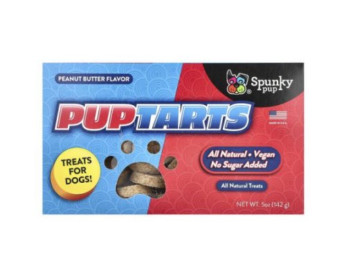 Spunky Pup, PupTarts, Treats For Dogs, Peanut Butter, 5 oz (142 g) Spunky Pup, PupTarts, Treats For Dogs, Peanut Butter, 5 oz (142 g)