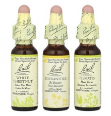 Bach, Original Flower Remedies, Focus Kit, Clarity of Mind, 3 Droppers, 0.35 fl oz (10 ml) Each