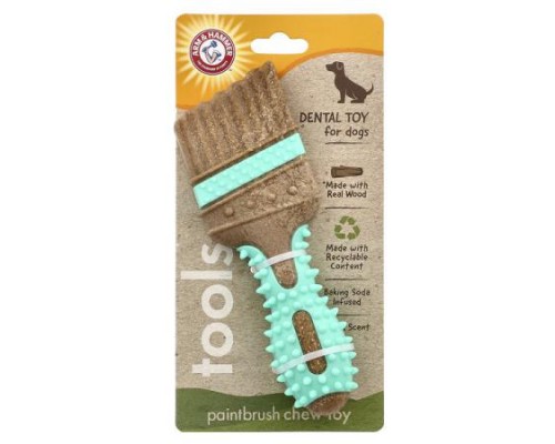 Arm & Hammer, Dental Toy For Dogs, Paintbrush, 1 Toy Arm & Hammer, Dental Toy For Dogs, Paintbrush, 1 Toy