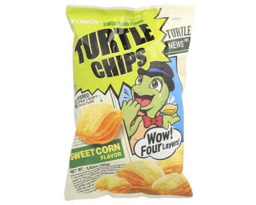Orion, Turtle Chips, Sweet Corn, 5.65 oz (160 g)