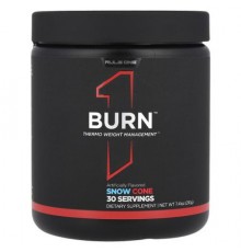 Rule One Proteins, Burn™, Thermo Weight Management, Snow Cone , 7.41 oz (210 g)
