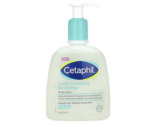 Cetaphil, Gentle Exfoliating SA Cleanser, 8 fl oz (237 ml)