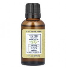 The Vitamin Shoppe, 100% Pure Essential Oil, Tea Tree, 1 fl oz (30 ml)