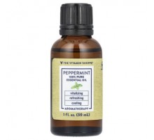The Vitamin Shoppe, 100% Pure Essential Oil, Peppermint , 1 fl oz (30 ml)