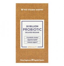 The Vitamin Shoppe, Probiotic, 30 Billion CFU, 30 Vegetable Capsules