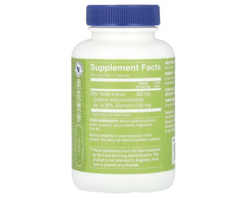 The Vitamin Shoppe, Milk Thistle Extract, 300 mg, 100 Capsules