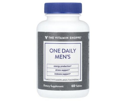 The Vitamin Shoppe, One Daily Men's, 60 Tablets