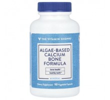 The Vitamin Shoppe, Algae-Based Calcium Bone Formula, 90 Vegetable Capsules