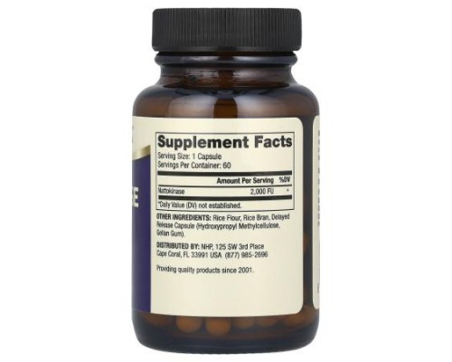 Dr. Mercola, Nattokinase , 2,000 FU , 60 Capsules