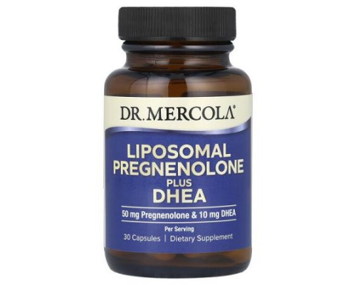 Dr. Mercola, Liposomal Pregnenolone Plus DHEA , 30 Capsules