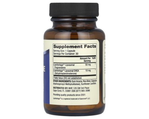 Dr. Mercola, Liposomal Pregnenolone Plus DHEA , 30 Capsules
