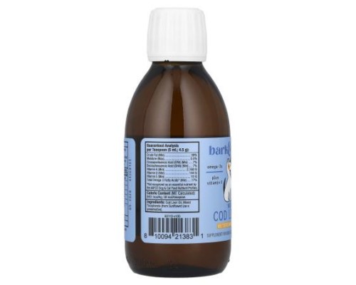 Dr. Mercola, Wild Alaskan Cod Liver Oil, For Dogs & Cats, 6.8 fl oz (200 ml) Dr. Mercola, Wild Alaskan Cod Liver Oil, For Dogs & Cats, 6.8 fl oz (200 ml)