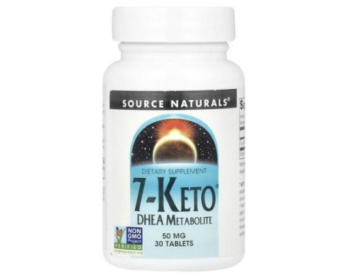 Source Naturals, 7-Keto®, DHEA Metabolite, 50 mg , 30 Tablets Source Naturals, 7-Keto®, DHEA Metabolite, 50 mg , 30 Tablets