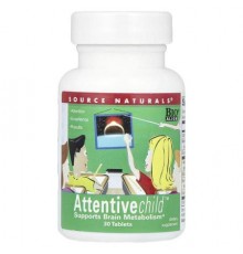 Source Naturals, Attentive Child™, 30 Tablets