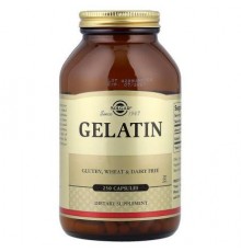 Solgar, Gelatin, 250 Capsules (560 mg per Capsule)
