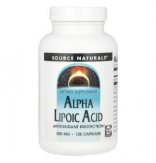 Source Naturals, Alpha Lipoic Acid , 300 mg, 120 Capsules