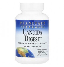 Planetary Herbals, Candida Digest™, 90 Tablets
