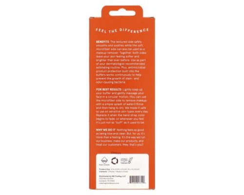 CleanLogic, Bath and Body, Makeup Removing Facial Buffers, 3 Dual-Textured Buffers CleanLogic, Bath and Body, Makeup Removing Facial Buffers, 3 Dual-Textured Buffers