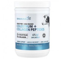 Nutri, Colostrum + Collagen Peptides, Unflavored, 12.7 oz (360 g)