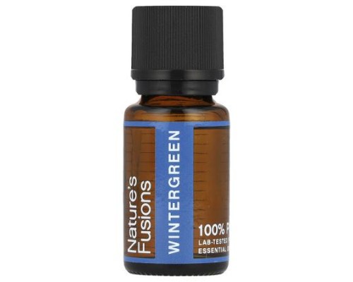 Nature's Fusions, 100% Pure Essential Oil, Wintergreen, 15 ml