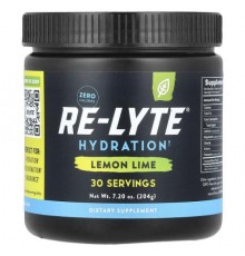 Redmond Trading Company, Re-Lyte® Hydration, Lemon Lime, 7.2 oz (204 g)