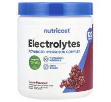 Nutricost, Electrolytes, Advanced Hydration Complex, Grape, 1 lb (468 g)