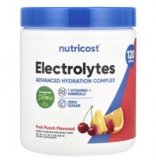 Nutricost, Electrolytes, Advanced Hydration Complex, Fruit Punch, 1 lb (468 g)