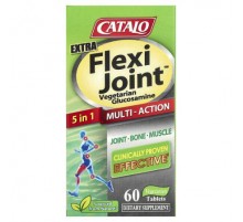 CATALO, Extra Flexi Joint™ Vegetarian Glucosamine, 60 Vegetarian Tablets