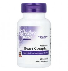 Doctor's Best, Women's Heart Complex, 60 Softgels