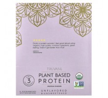 Truvani, Plant Based Protein, Unflavored & Unsweetened, 10 Packs, 0.99 oz (28 g) Each