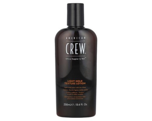 American Crew, Light Hold Texture Lotion, 8.4 fl oz (250 ml) American Crew, Light Hold Texture Lotion, 8.4 fl oz (250 ml)