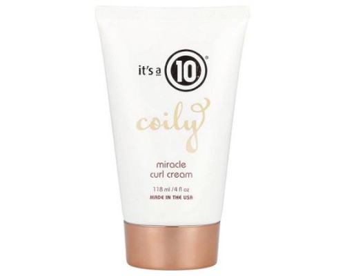 It's a 10, Coily, Miracle Curl Cream , 4 fl oz (118 ml) It's a 10, Coily, Miracle Curl Cream , 4 fl oz (118 ml)
