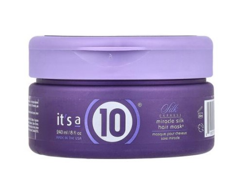 It's a 10, Silk Express, Miracle Silk Hair Mask®, 8 fl oz (240 ml) It's a 10, Silk Express, Miracle Silk Hair Mask®, 8 fl oz (240 ml)