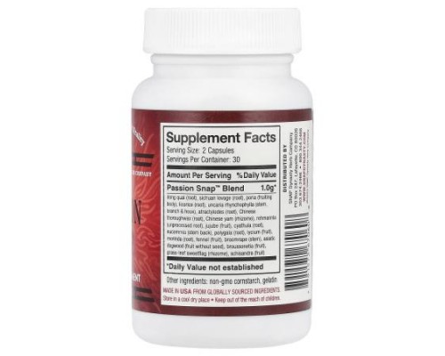 Snap Dynasty, Passion Snap™, 60 Capsules