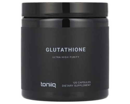 Toniiq, Glutathione, 120 Capsules (500 mg per Capsule)