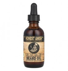 Honest Amish, Pure Beard Oil, Unscented, 2 fl oz (60 ml)