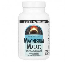 Source Naturals, Magnesium Malate, 100 Capsules