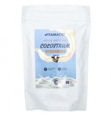 Vitamatic, Bovine Grass Fed Colostrum, Unflavored, 6.34 oz (180 g)