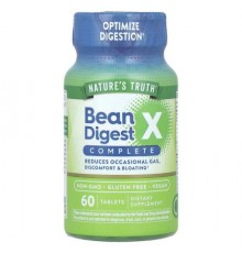 Nature's Truth, Bean Digest X™ Complete, 60 Tablets