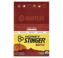 Honey Stinger, Energy Waffle, Cinnamon, 12 Waffles, 1.06 oz (30 g) Each