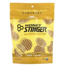 Honey Stinger, Mini Energy Waffles, Honey, 5.3 oz (150 g)