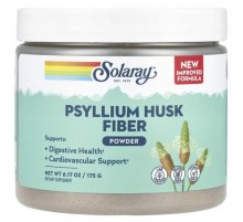 Solaray, Psyllium Husk Fiber Powder, 6.17 oz (175 g)