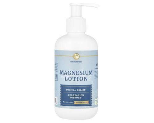 Nobi Nutrition, Magnesium Lotion, Soothing Vanilla, 8 oz