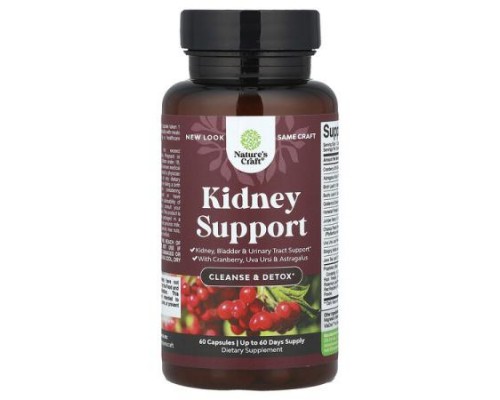 Nature's Craft, Kidney Support, 60 Capsules Nature's Craft, Kidney Support, 60 Capsules