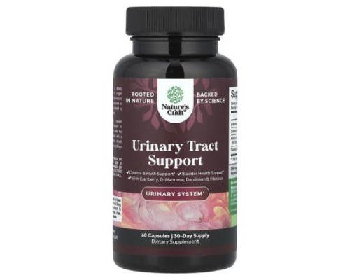 Nature's Craft, Urinary Tract Support, 60 Capsules