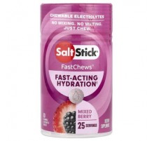 SaltStick, FastChews®, Chewable Electrolytes, Mixed Berry, 50 Chewable Tablets